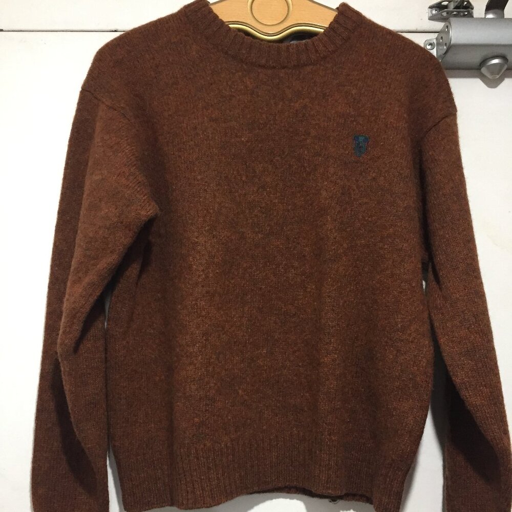 VINTAGE LEO CHEVALIER DESIGN LE COLLECTION KNIT WOOL SEWATERS SIZE M